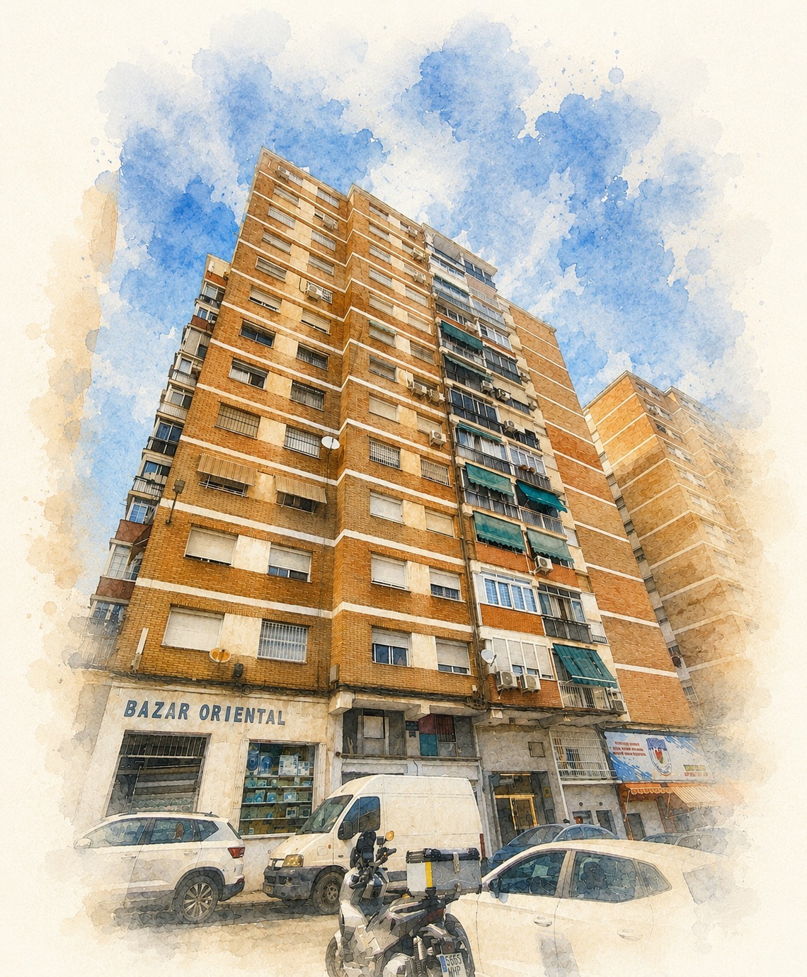 Acuarela miraflores